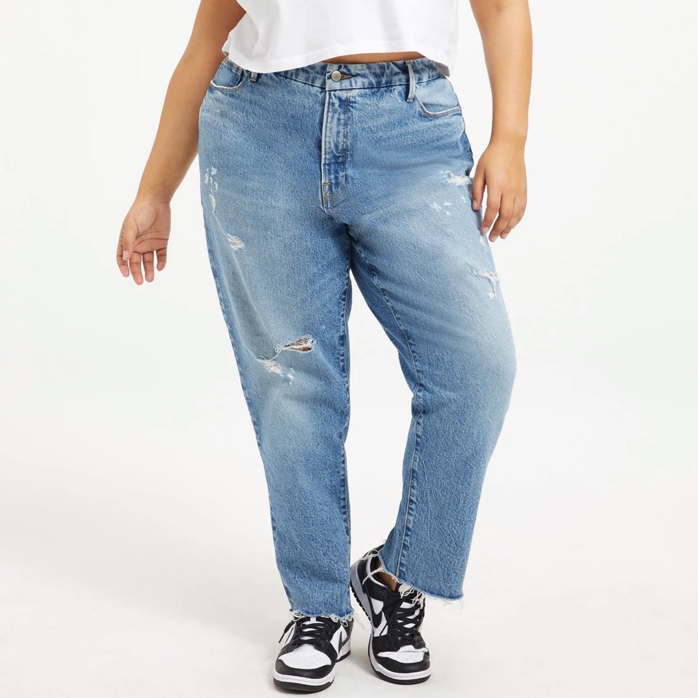 Good American The Weekender Jean - Indigo size 16